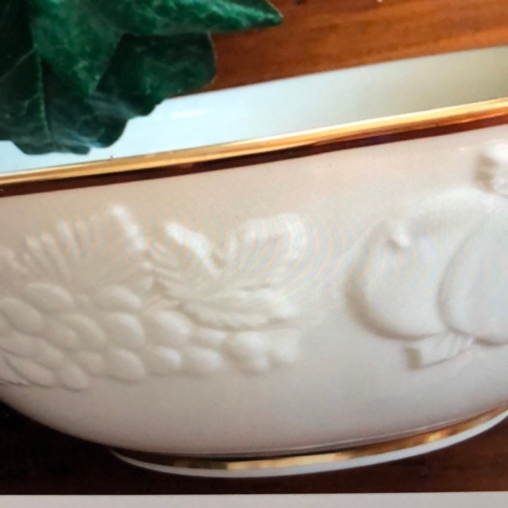 New Lenox fruit of life bowl - Picture 3 of 5